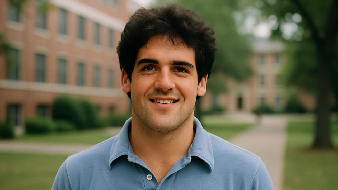Mark Cuban in college in the early 1980s