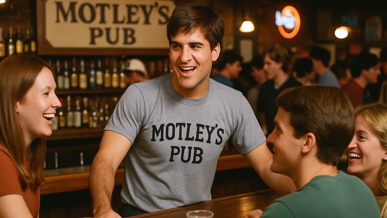 "Motley's Pub."