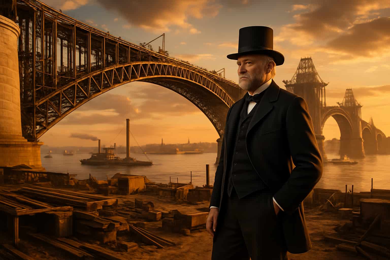 Andrew Carnegie and the Iron Bridge