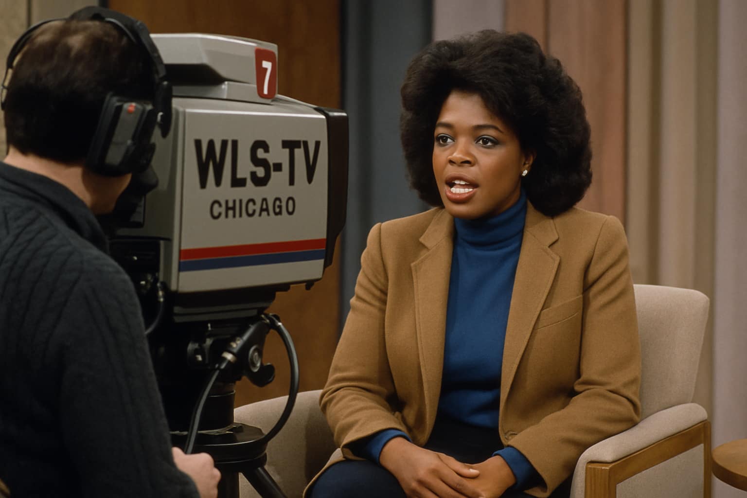 Oprah Winfrey with WLS