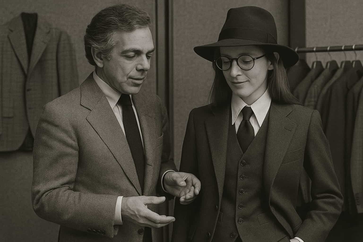 Ralph Lauren dresses Annie Hall
