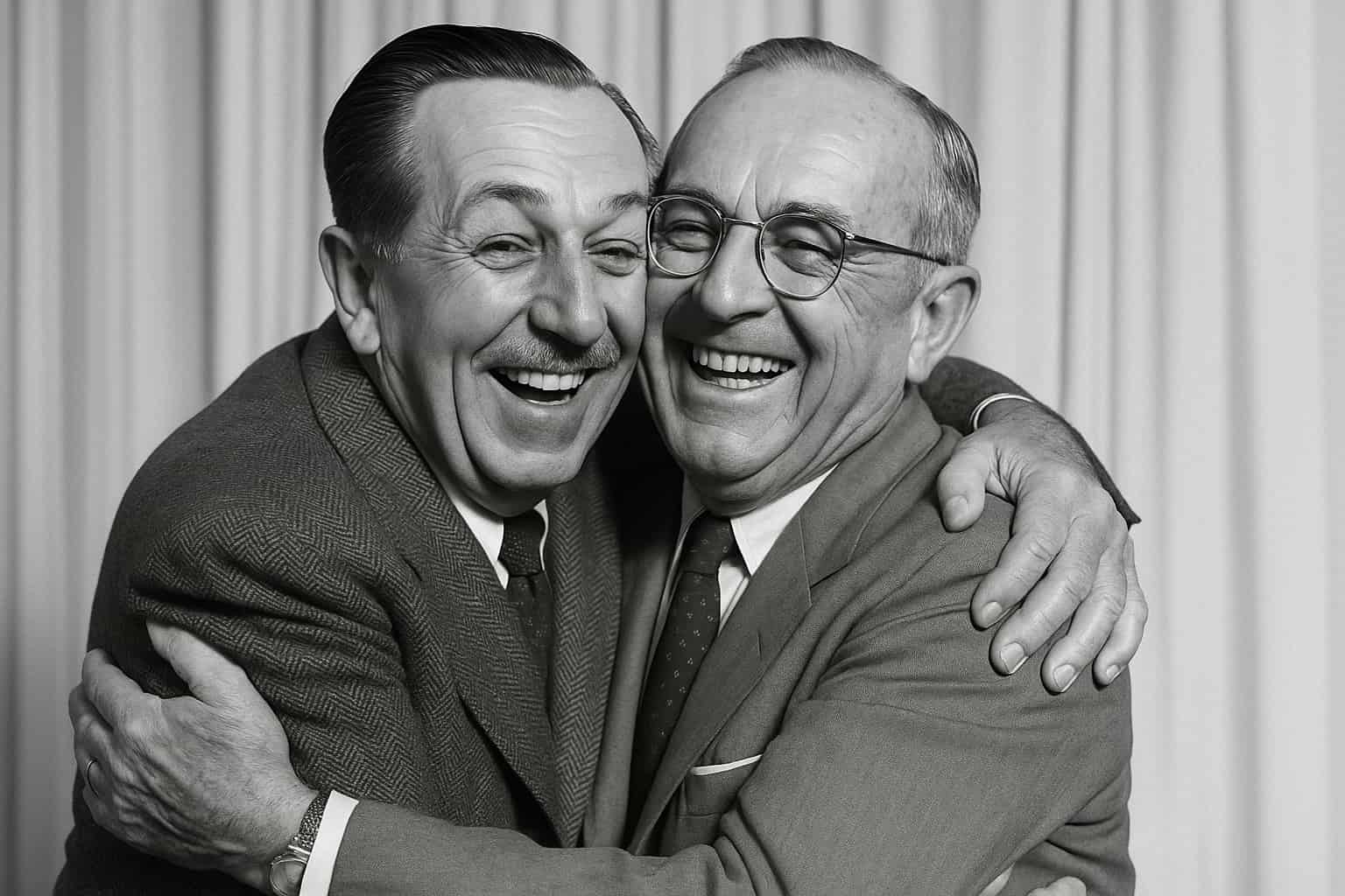 Walt Disney and His Brother Roy